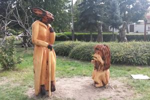 Igel und Hase