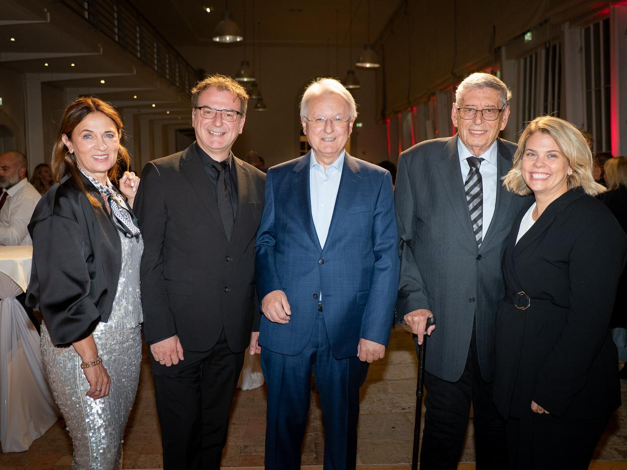 Margit Fröhlich, Gert Polster, Dr. Joseph Tiefenbach, Dr. Gerald Schlag und Claudia Priber