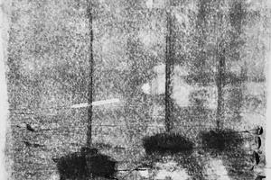 Boote im Nebel
