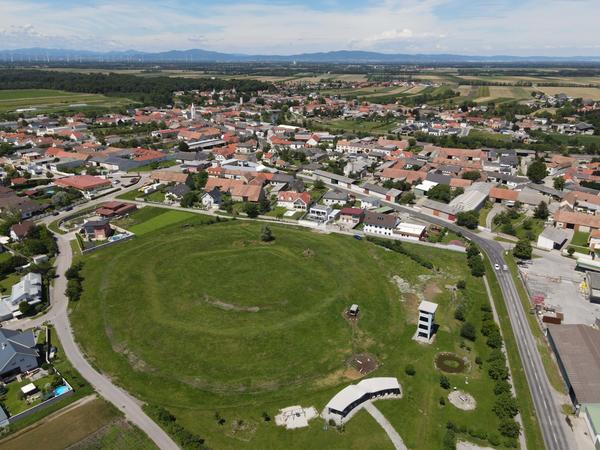 Drohnenaufnahme vom Gschlössl