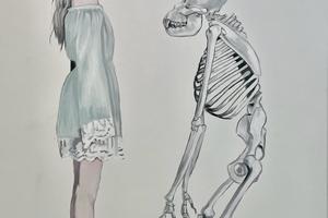 Die Schöne und der Knochenaffe