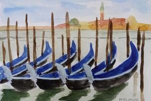 Gondeln in Venedig