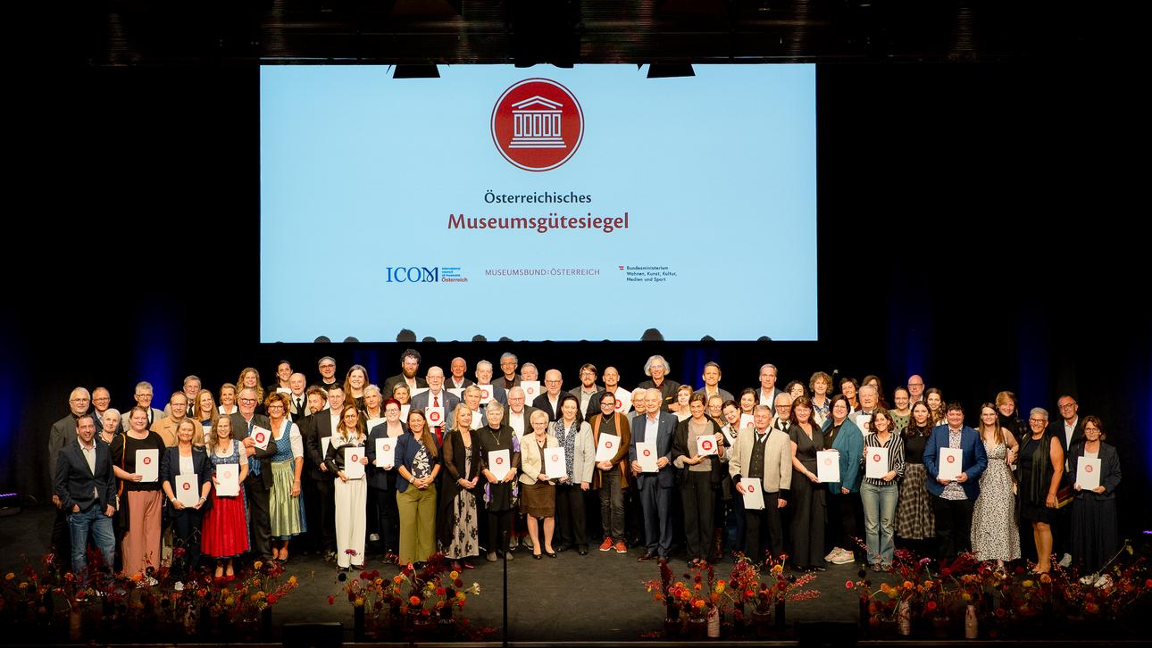 Verleihung des österreichischen Museumsgütesiegels