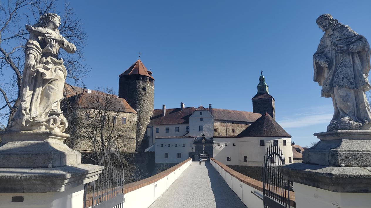 Blick auf die Friedensburg Schlaining