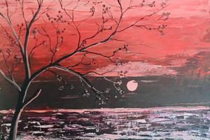 Roter Abend