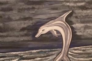 Der einsame Delphin