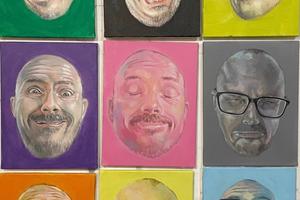 Selfies nach Franz Xaver Messerschmidt